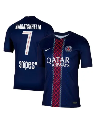 MAILLOT PSG DOMICILE KVARATSKHELIA 2025-2026